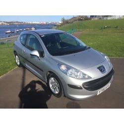 Peugeot 207 1.4 S 56, 2007, with 12 months MOT and 6 months extendable warranty