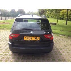 BMW X3 Black Sport low mileage***