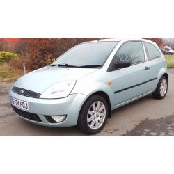 2004 04 FORD FIESTA 1.4 ZETEC TDCI GREEN DIESEL(PART EX WELCOME)