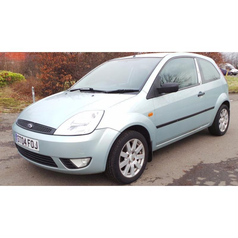 2004 04 FORD FIESTA 1.4 ZETEC TDCI GREEN DIESEL(PART EX WELCOME)