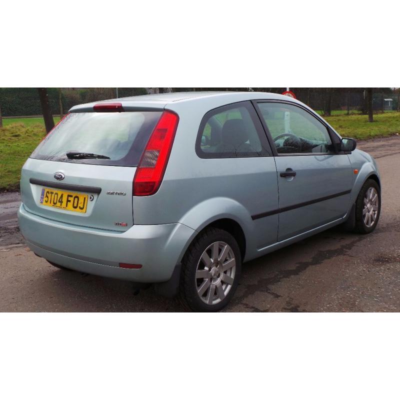 2004 04 FORD FIESTA 1.4 ZETEC TDCI GREEN DIESEL(PART EX WELCOME)