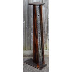 Tall Wooden CD Rack