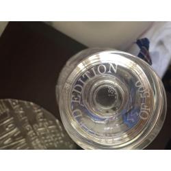 Rangers Football Club '125' years Limited Edition Glencairn Crystal decanter