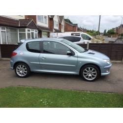 Peugeot 206 1.4 sport elec Windows elec wing mirrors