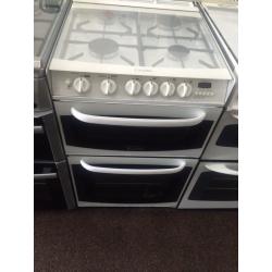 White cannon 55cm gas cooker grill & oven good condition with guarantee