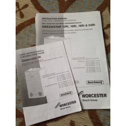 Worcester Greenstar 15ri condensing boiler