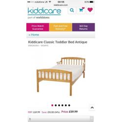 Toddler bed