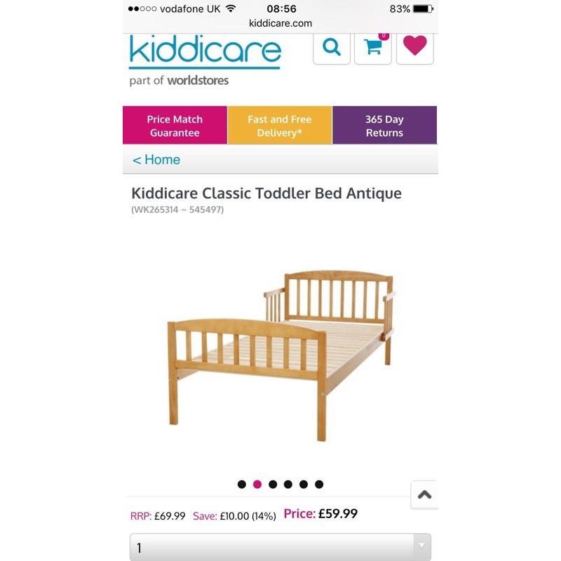 Toddler bed