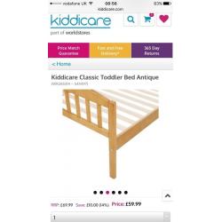 Toddler bed