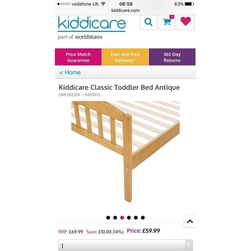 Toddler bed