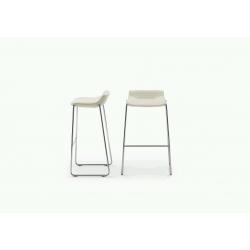 Leather chrome bar stool modern type brandnew