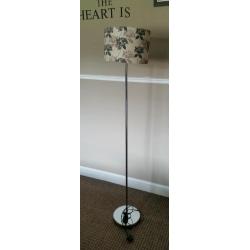 Matching floor lamp and table lamp