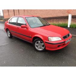 2000 W REG, HONDA CIVIC 1.4 S, 5 DOOR HATCHBACK, TAX & TESTED ***BARGAIN***