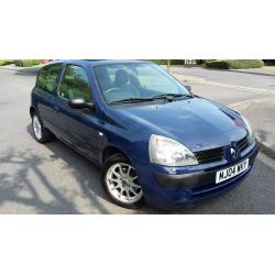 2004 RENAULT CLIO 1.2 PETROL,VERY LOW MILEAGE,ONE OWNER,**6 MONTH WARRANTY INCLUDED**