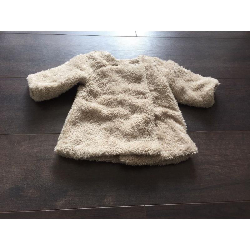 GAP baby girl sherpa coat