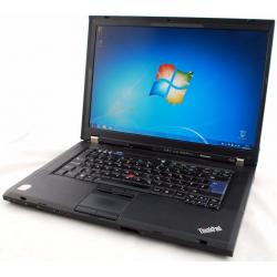 LENOVO T500/ INTEL 2.53 GHz/ 4 GB Ram/ 160GB HDD/ WEBCAM/ WIRELESS/ CARD READER/ WIN 7