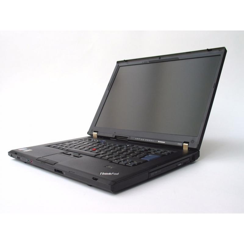 LENOVO T500/ INTEL 2.53 GHz/ 4 GB Ram/ 160GB HDD/ WEBCAM/ WIRELESS/ CARD READER/ WIN 7