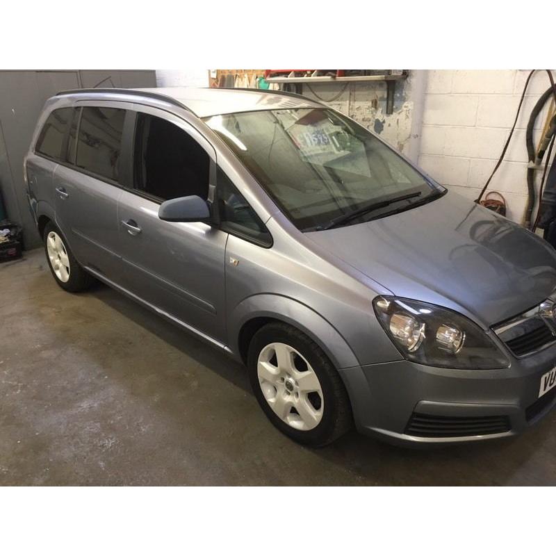 Vauxhall zafira dti 7 seater