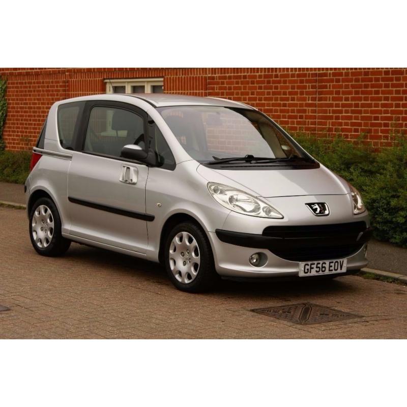 2005 PEUGEOT 1007 1.4 HDi DIESEL MANUAL MOT LOGBBOK FULL SERVICE HISTORY LOW TAX BRACKET TAX-60 MPG