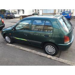 Toyota scarlet 1.3 manual 1997 mot till Jan 2017