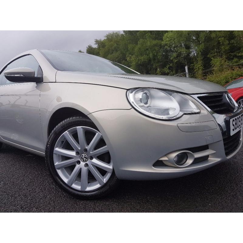 Volkswagen EOS 2.0 TDI ++ FSH+1 LADY OWNER+MOT MAY 17++6 MONTH WARRANTY INCLUDED WITH THIS CAR