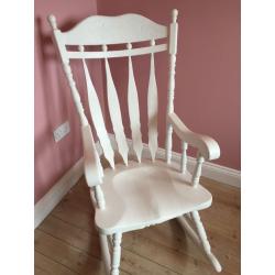 Solid Vintage Rocking chair lovely item