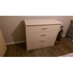 Wardrobe, Chest and Bedside Cabinet set