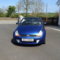 2003 Ford Street Ka Luxury Convertible with soft top and hard top