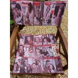 Fab Retro style Picturegoer Design Directors Chair - Home or Garden