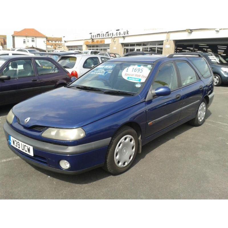 2000 RENAULT LAGUNA 1.9 dTi RT Diesel Estate From GBP895 + Retail Package