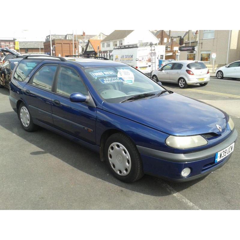 2000 RENAULT LAGUNA 1.9 dTi RT Diesel Estate From GBP895 + Retail Package