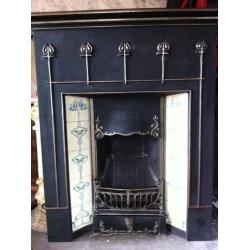 Winther-Browne cast iron fire place