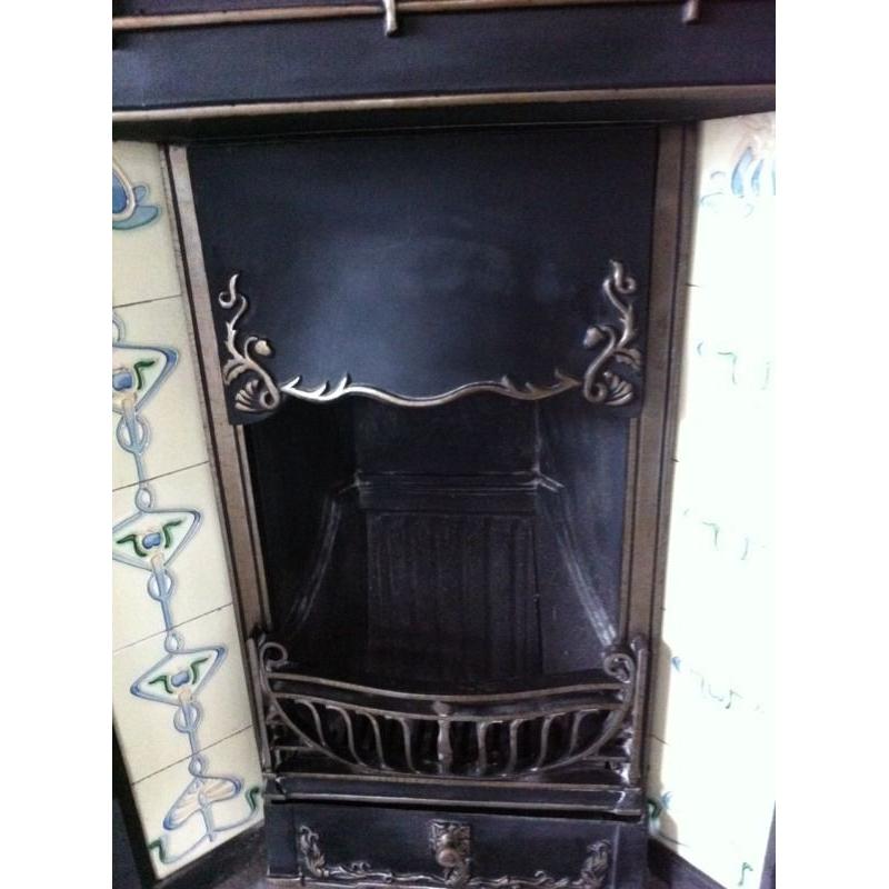 Winther-Browne cast iron fire place