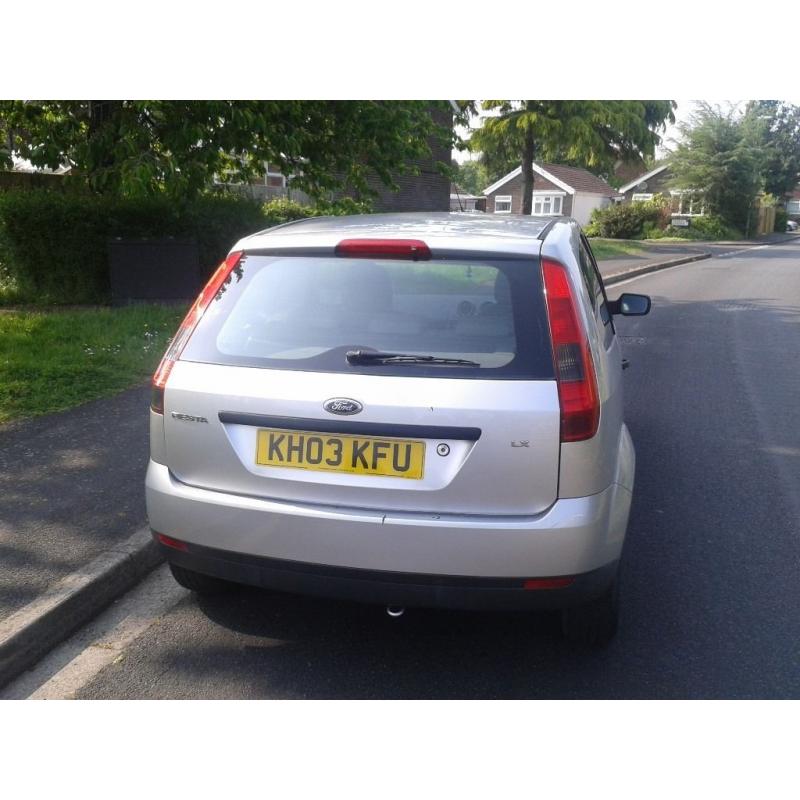 2003 3 door hatchback Ford Fiesta 1.4