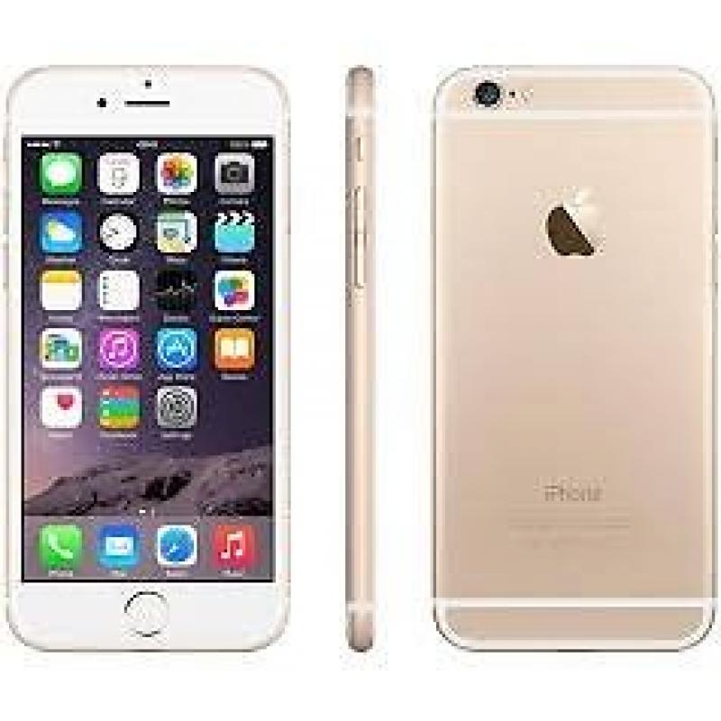 Sim Free IPhone 6 Gold 16GB With Warranty