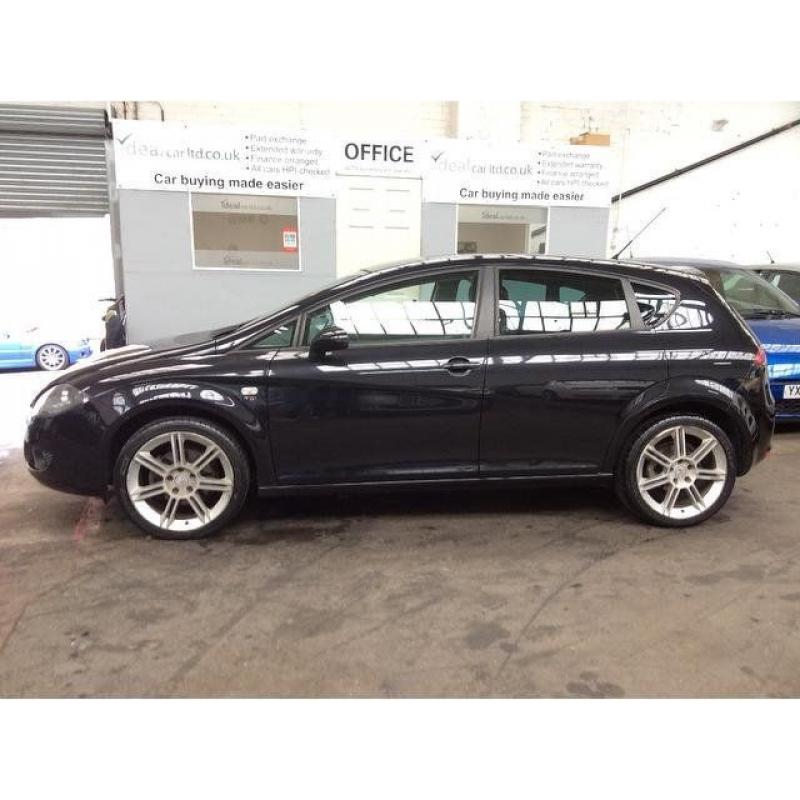 Seat Leon 2.0 TDI Sport 5dr FULLY LOADED BLACK + 1 OWNER