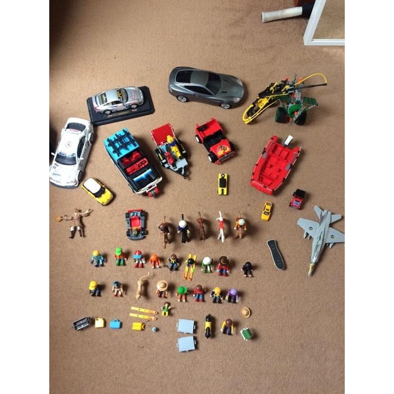 Mixed Toy Box - Playmobil, Toy Cars & Much More!