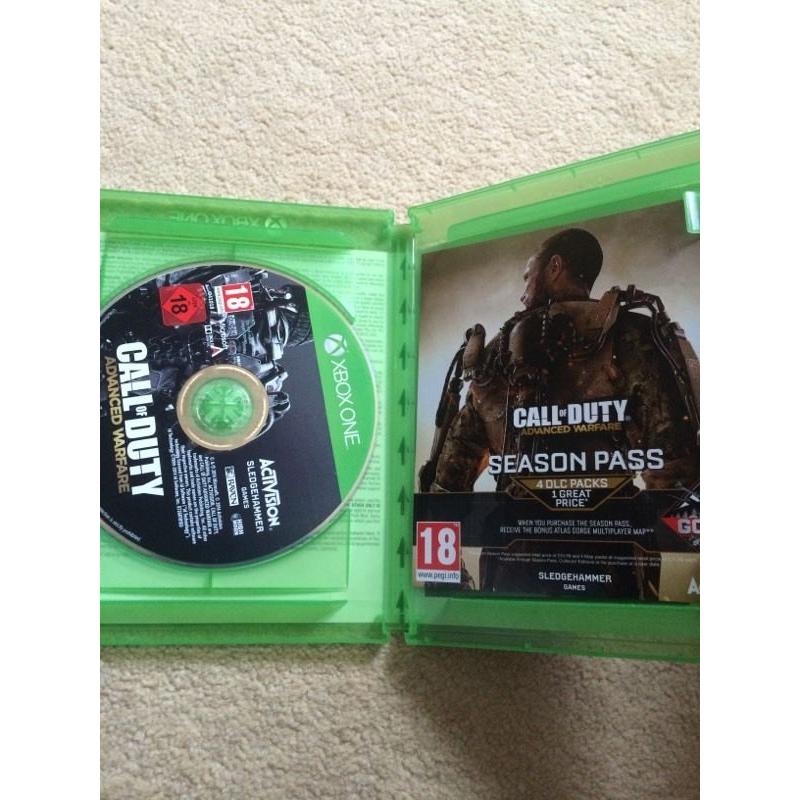 Call of duty advance warfare for Xbox one