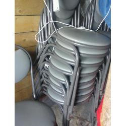 Set of stacking chairs.. 5 to 30