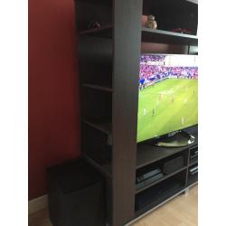 Dark Brown TV Unit / Unit / Coffee Table for sale