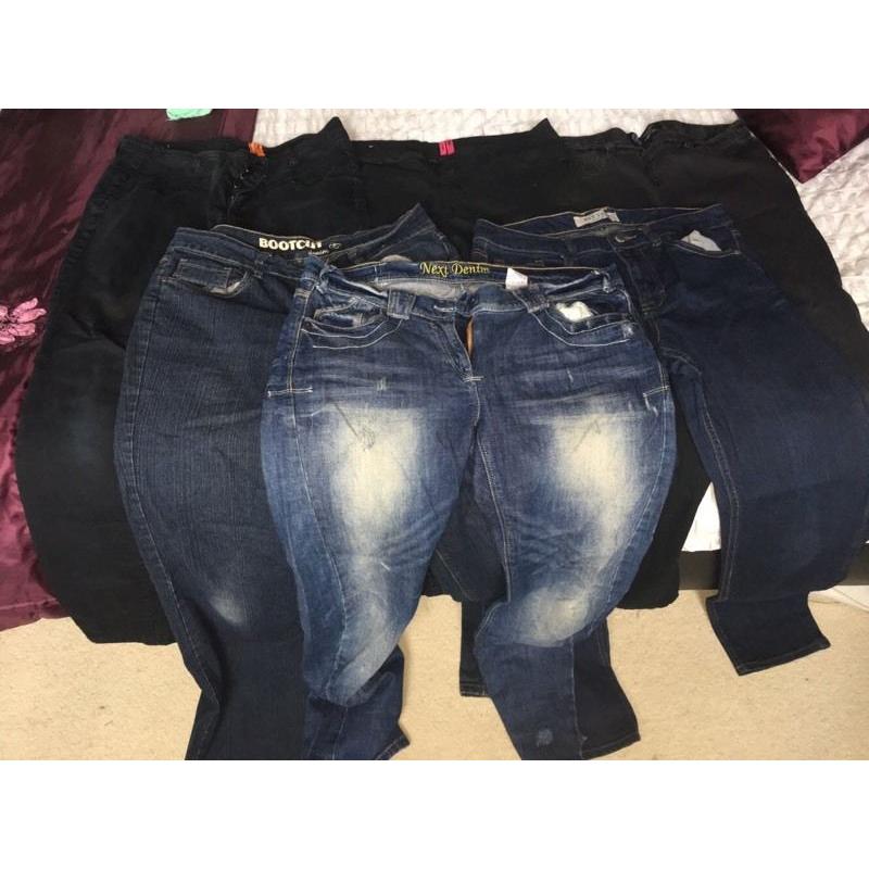 6 pairs of Jeans