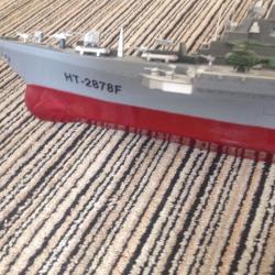 Remote control warship