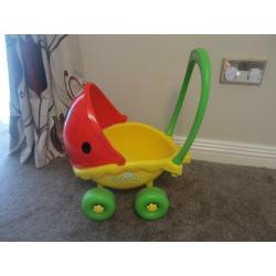 Playskool Lil Lady Pram, doll and carrier