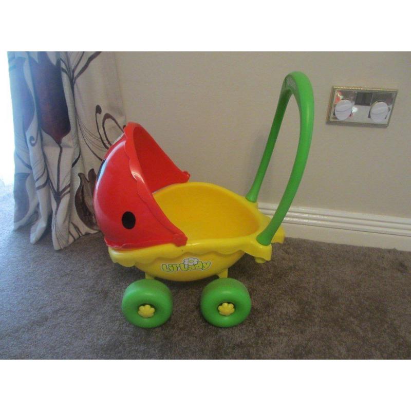 Playskool Lil Lady Pram, doll and carrier