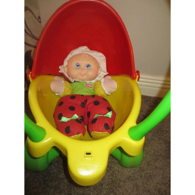 Playskool Lil Lady Pram, doll and carrier