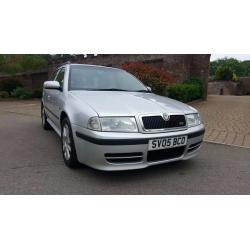 SKODA OCTAVIA RS ESTATE 2005. ONLY 76,500 MILES FROM NEW.