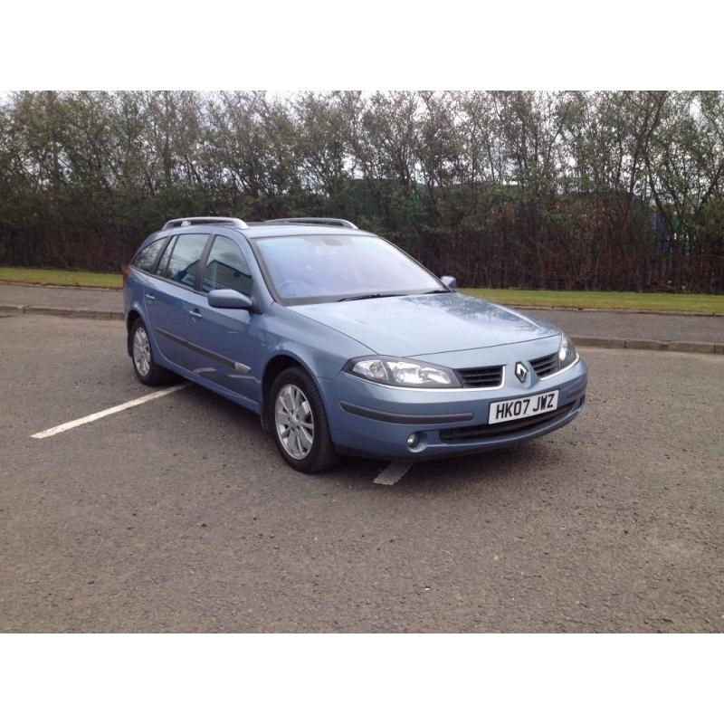 RENAULT LAGUNA 1.9 DCI ** 07 PLATE ** 67,000 MILES ** DIESEL ESTATE **