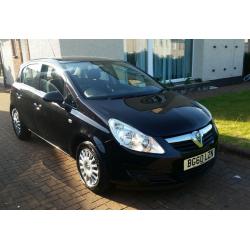 60 reg vauxhall corsa 42000 miles 5 door automatic