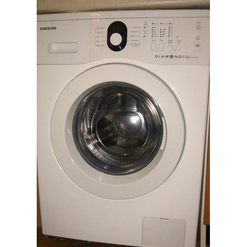 MANY ITEMS! Samsung diamond 6kg white washing machine,f/working,collect next week, leaving country