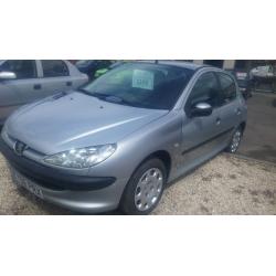 peugeot 206 1.4 hdi 2006 12 mouth mot in genuin good